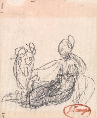 Figure allongée - George Romney